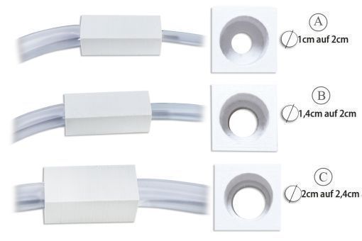 Schlauch zu Schlauch Adapter 